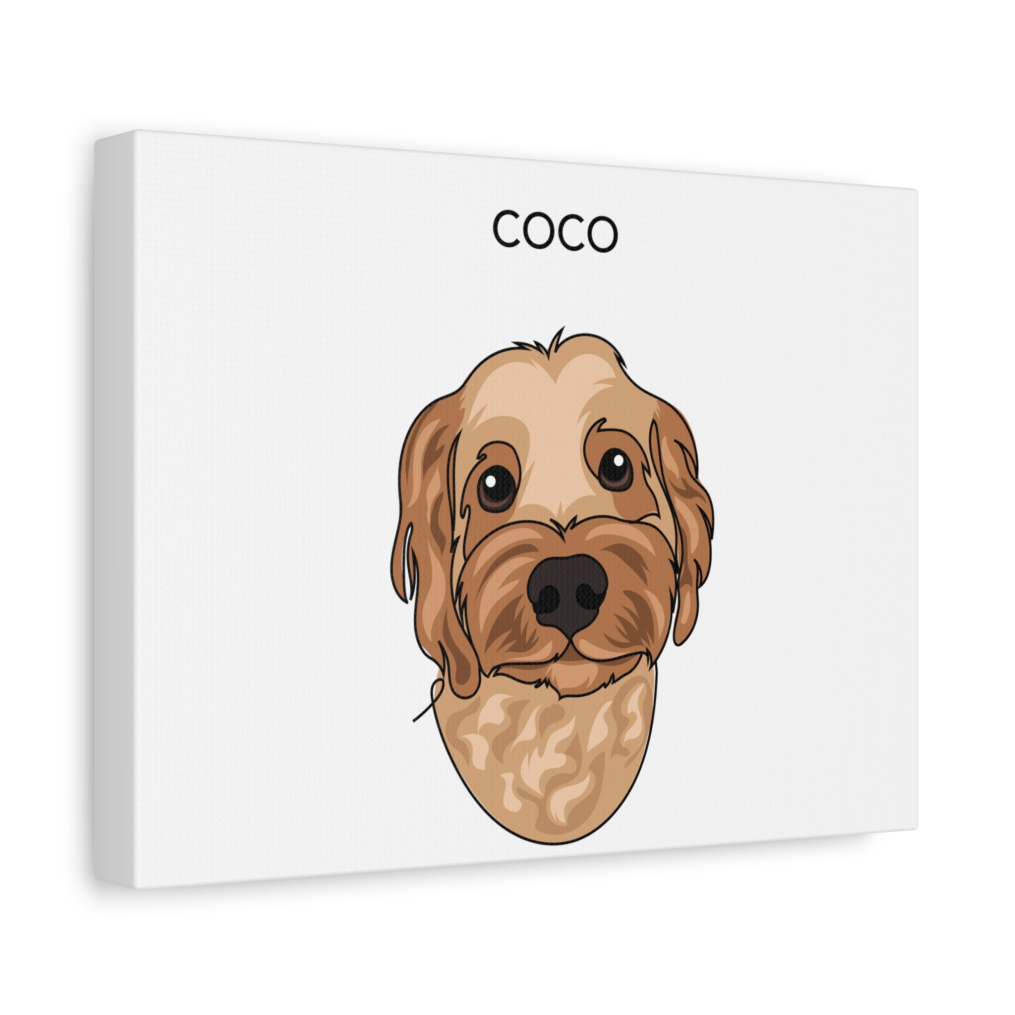 Personalised Pet Matte Canvas